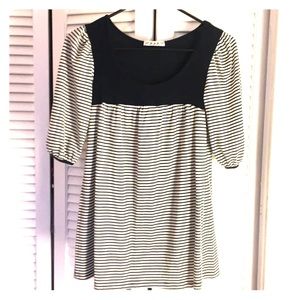 3/4 sleeve Striped Shirt